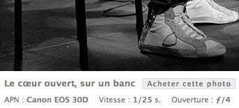 Infos EXIF sur le forum photo